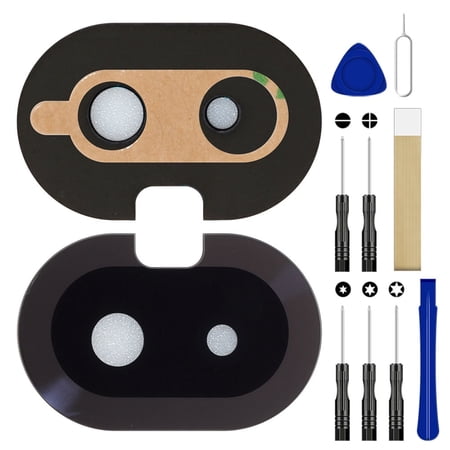 1Pcs For Motorola Revvlry+ Plus XT1965-T Phone Tool Replacement Rear Camera Glass Lens