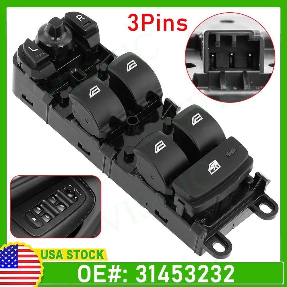 1Pcs For Volvo S80 2007-2016 Power Window Switch Front Driver Side ...