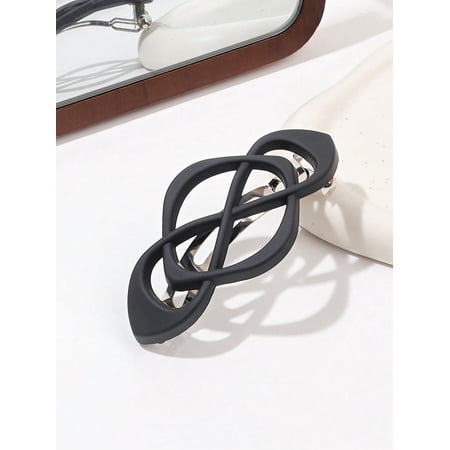 1Pcs French Paris Hair Barrettes for Women Thick Hair,Decorative Hair Clip,Strong Hold Grip Barrette Hair Clips,No Slip Styling