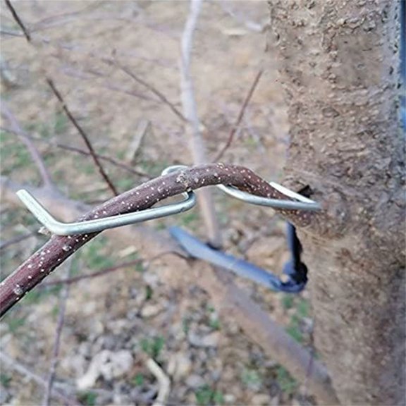 1Pcs Fruit Tree Branch Puller Tying Machine Farm Tools New Plum Tree Open Angle Pull Branch Stereotyped Branch Bending Tool Fruit Branch 3.15''