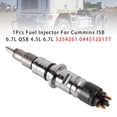 thumbnail image 1 of 1Pcs Fuel Injector For Cummins ISB 6.7L QSB 4.5L 6.7L 5254261 0445120177, 1 of 11