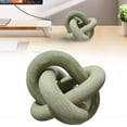 thumbnail image 1 of 1Pcs Green Wooden Chain Decoration,Wood Knot Decor Coffee Table Decor Shelf Decor Table Books Hand Carved Home Decoration Country Rustic Modern Shabby Chic Style 3 Wooden Knot Chain Decor, 1 of 9