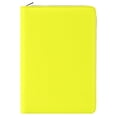 thumbnail image 1 of 1Pcs Green Zipper Leather Notebook, Lined Journal for Business Office, Portfolio Document Organizer with Pen Loop, 1 of 5