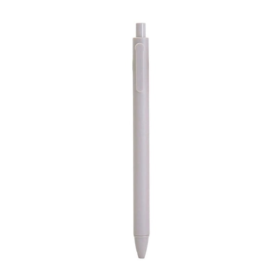 1Pcs Grey Ink Pens Fine Point Gel Pens Cute Macaron Color Pen Retractable Office Supplies Light