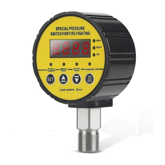 1Pcs HC-Y810 Digital Intellint Pressure Gau, Hydraulic Air Compressor, Digital Pressure Switch Controller ,Stable Control