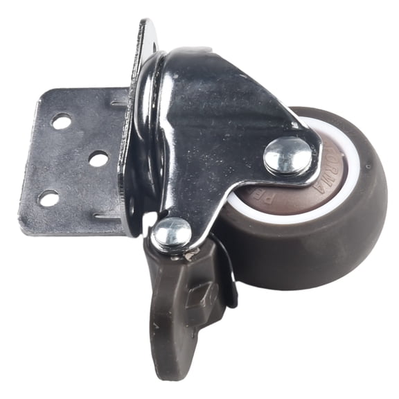 1Pcs Heavy Duty Casters 20Kg Mute Swivel Wheels For Moving Furniture Chair Crib 1.5 Inch No Brake
