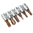 thumbnail image 1 of 1Pcs Hex Head Screwdriver Bit 1/4" Drive Socket Hand Tool H3 H4 H5 H6 H7 H8 For Inner Hex Socket Hand Tools H3 H4 H5 H6 H7 H8 H3 Smile Home, 1 of 6