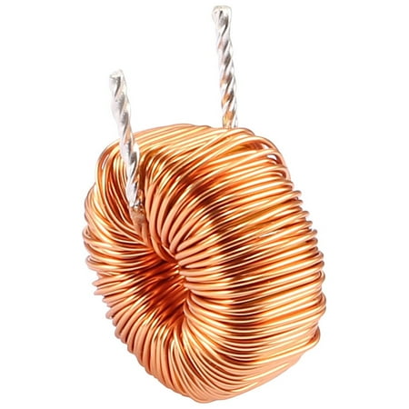 1Pcs Horizontal Toroid Magnetic Inductor Monolayer Wire Wind Wound 100uH 20ACoil