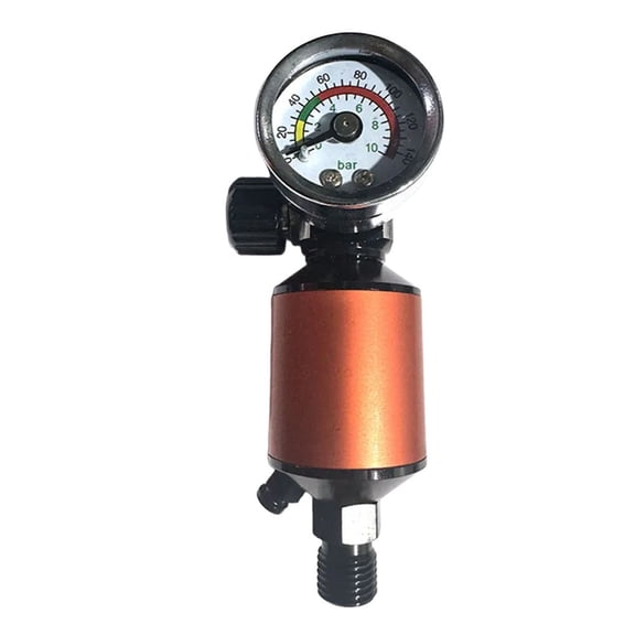 1Pcs Integral Air Regulator With Air Filter In-Line Air Pneumatic Tools(1/4 Npt)
