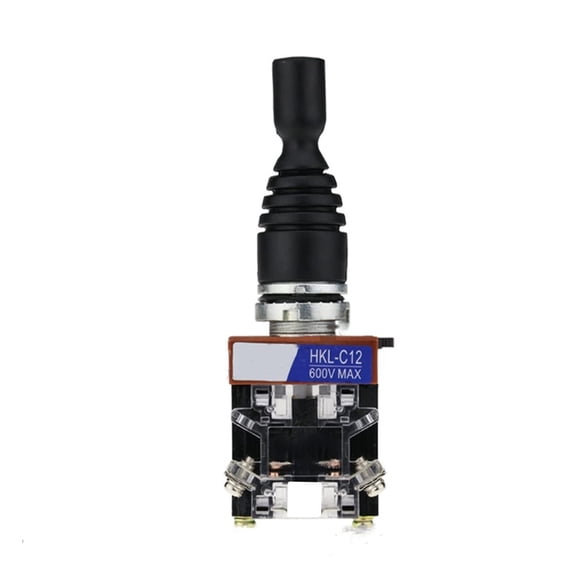 1Pcs Joystick Switch Controllers 2 Ways 2No Latching 150/250/600V for Hkl-C12