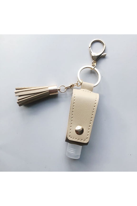 1Pcs Key Pouch, 1Pcs Empty Bottle,A Travel-Sized Hand Sanitizer Bottle and Keychain,and 1Pcs Empty Refillable Hand Sanitizer Bottle
