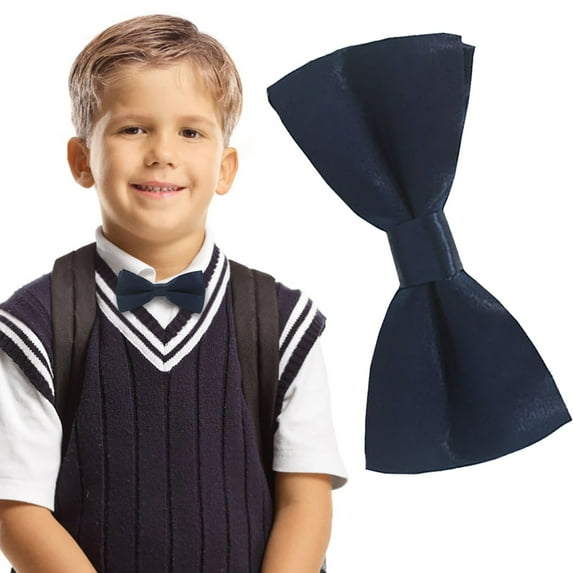 1Pcs Kids Bow Ties, Adjustable Pre-Tied Bowtie Set for Baby Toddler, Assorted Colors for Wedding, Party, Photography, Birthday Performance
