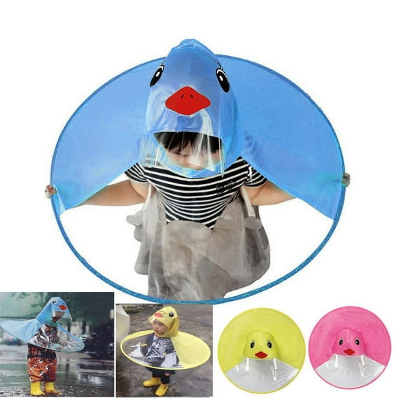 1Pcs Kids Raincoat Under $5! Kadlawus kidsReusable Rain Poncho with Hood, Lightweight EVA Raincoat for Toddlers, Portable Foldable Rainwear forboysGirls, Waterproof Rain Poncho for Outdoor Play