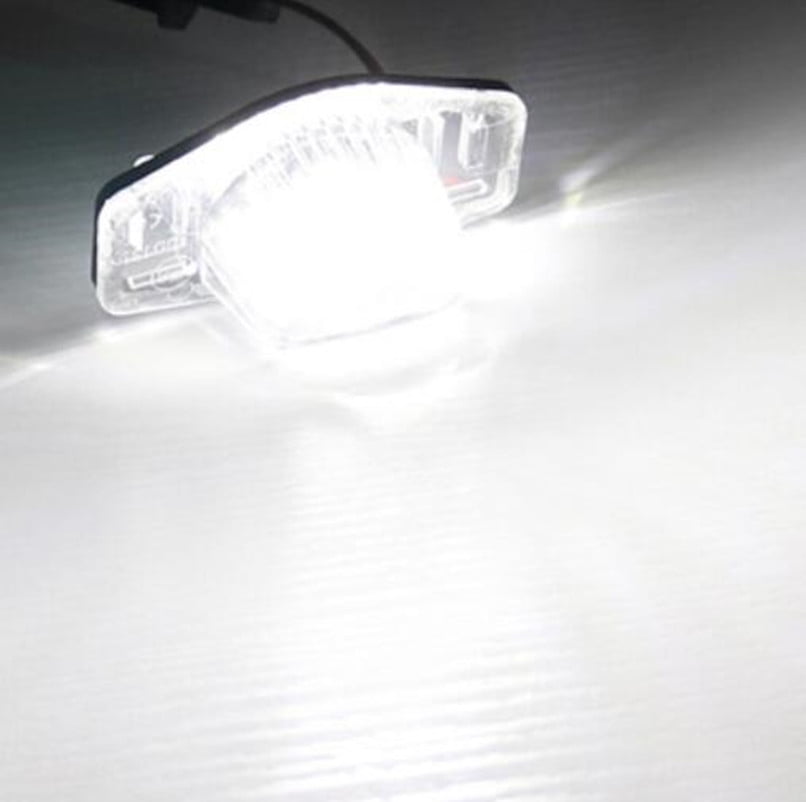 1Pcs LED Car Number License Plate Light For Honda Crv Fit for