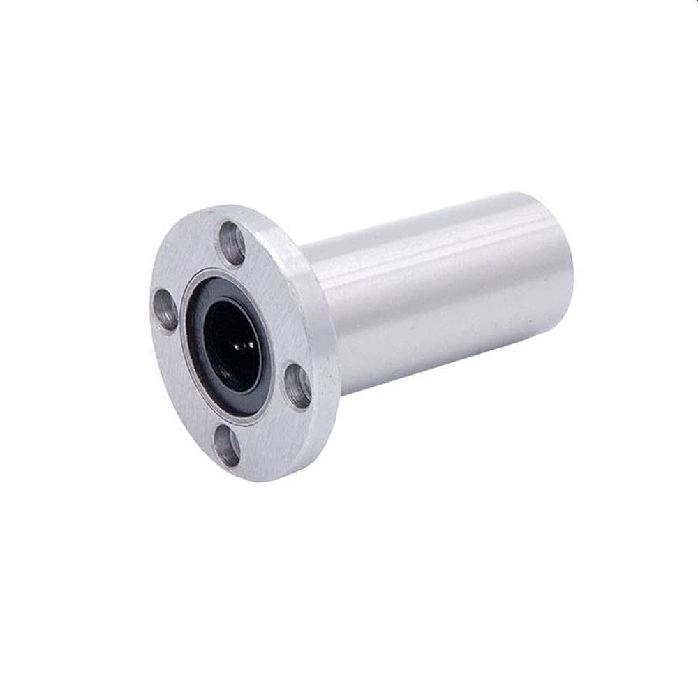 Sourcing Map 2 LMF25LUU Linearkugellager 25 Mm Bohrung, Flansch, ABEC3 – Doppelt Abgedichtet Für CNC & 3D-Drucker