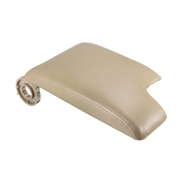 1Pcs Leather Armrest With Plastic Plate For BMW E46 3 Series 1999-2005 Left Hand Drive Beige