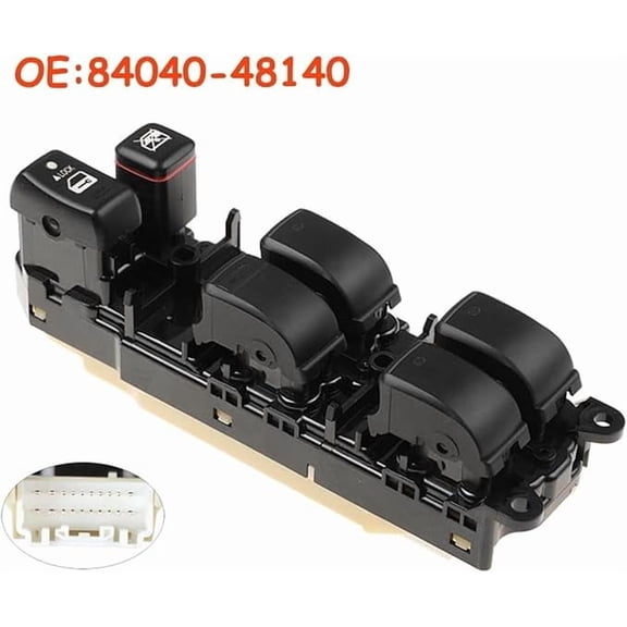 1Pcs Left Electric Master Power Window Switch Button for Lexus Rx300/330/350 Rx400H 8404048140 84040-48140 Car Accessories