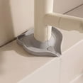 thumbnail image 1 of 1Pcs Light Grey Cat-Shaped Silicone Faucet Splash Guard Mat, Kitchen & Bathroom Sink Water Drip Tray, Countertop Drain Protector, 10.8*10.9cm/0.67*0.35in, Thickness 1.2cm/0.47in, 1 of 4