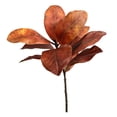 thumbnail image 1 of 1Pcs Magnolia Branches Magnolia Leaves Magnolia Leaves Picks Realistic Magnolia Leaves Twigs Greenery Magnolia for Home Table Vase Indoor Outdoor Artificial Flowers 22.0" Happy Day!, 1 of 4