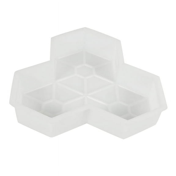 1Pcs Maple Leaf Concrete Manually Plastic Stepping Stone Paving Molds