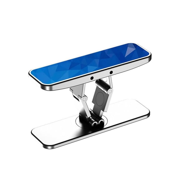 1Pcs Mini Desk Invisible Kickstand Mobile Phone Holder Phones Bracket Mount Phone Stand 360° Rotate BLUE