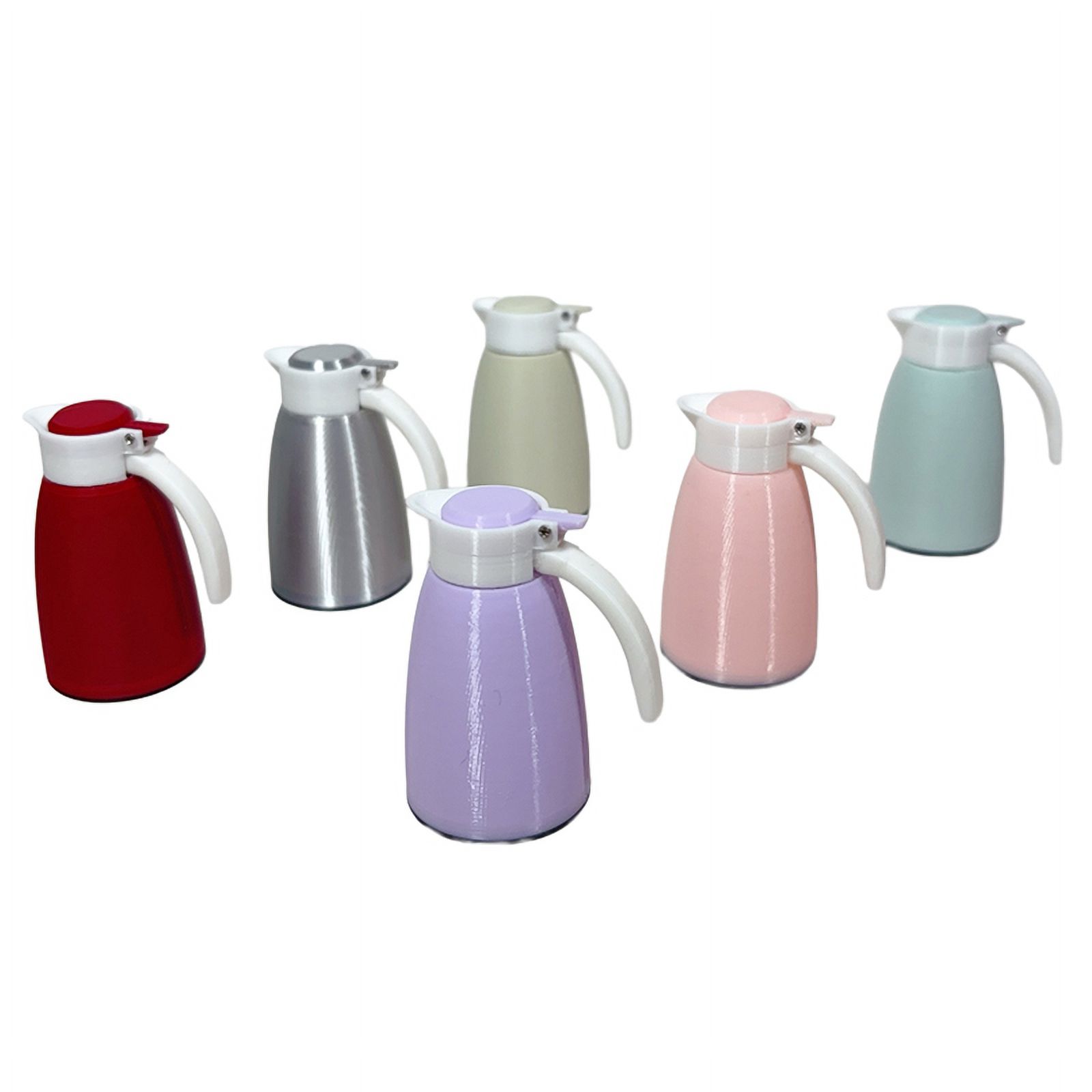 1Pcs Mini Kettle Model Simulation Teapot Model Toys Dollhouse Miniature