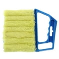 thumbnail image 1 of 1Pcs Multi-Purpose Blind Cleaning Brush for Air Conditioner, Adjustable Shutter Duster for Window Blinds, Reusable Microfiber Cleaning Tool for Home Blue, 1 of 4