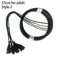thumbnail image 1 of 1Pcs New Muslim Man Saudi Arabic Dubai Desert Accessories Islamic Clothing Egal Shemagh Shawl Headwear Rope Headrope 57CM STYLE 2, 1 of 8