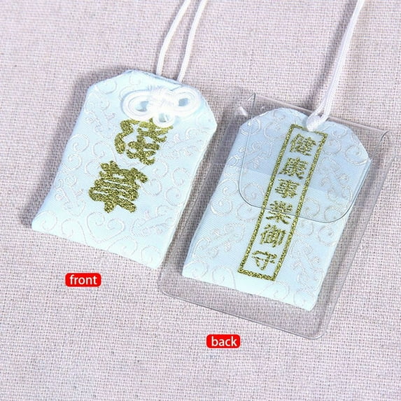 1Pcs New Pendant Fortune Beauty Keychain Couple Gift Charms Wealth Bag Omamori Pray Japanese Prayer Imperial Amulet Guard 02