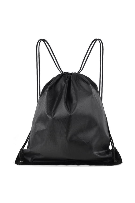 1Pcs Nylon Drawstring Backpack Sports Gym Travel Hiking Swim Beach Shopping Storage Sack