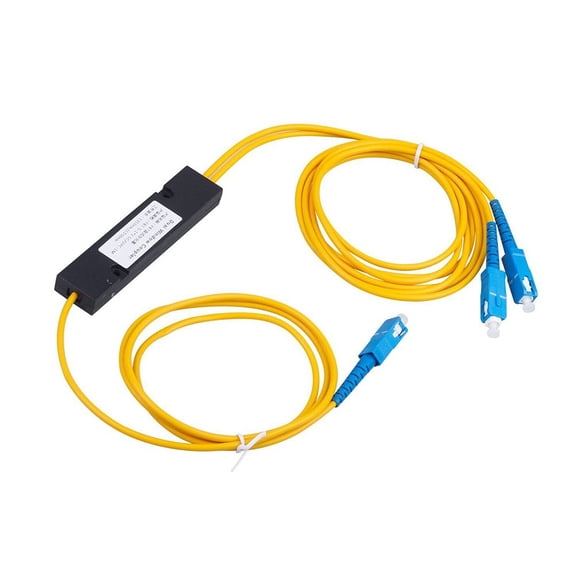 1Pcs Optical Fiber Splitter Pigtail Type 1/2 Optical Splitter Junction Box