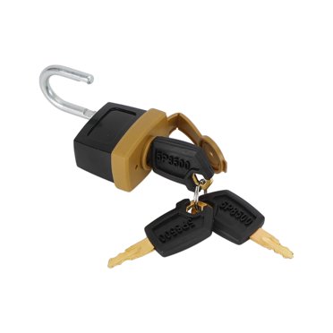 Secure Your Fuel: 10 Sets Caterpillar CAT Padlock & 2 Keys Each – Fuel Cap With Cover