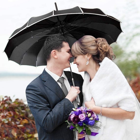 1Pcs Pagoda Peak Old-fashionable Ingenuity Umbrella,Vintage Bridal Umbrella Windproof,Black