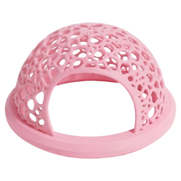 1Pcs Pink Floating Betta Hide & Shrimp Cave – All-In-One Aquarium Hammock, Feeder, and Safe Resting Spot for Stress-Free Fish Tanks
