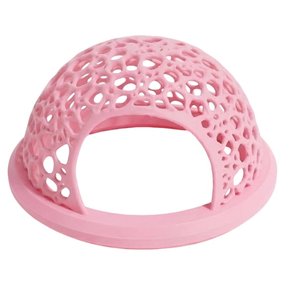 1Pcs Pink Floating Betta Hide & Shrimp Cave – All-In-One Aquarium Hammock, Feeder, and Safe Resting Spot for Stress-Free Fish Tanks