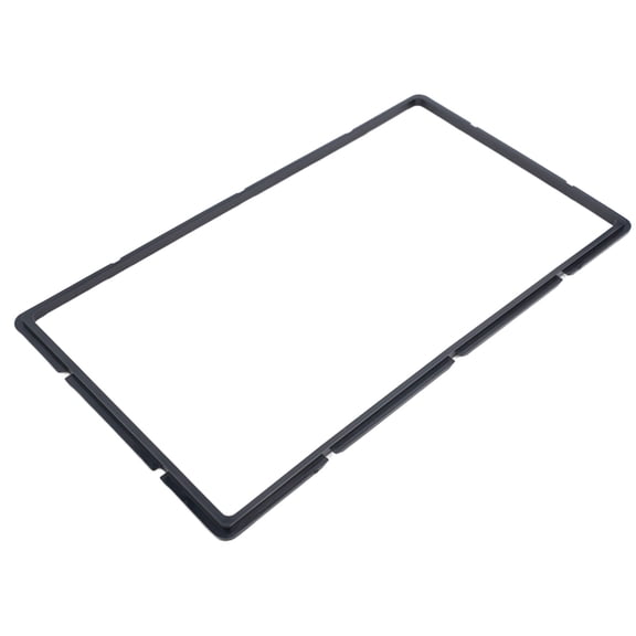 1Pcs Plastic 2 Din Stereo Radio Navigation Fascia Panel Frame Trim For Ford For Focus For C-Max Black Parts Accessories Fangkenuo