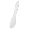 thumbnail image 1 of 1Pcs Plastic Cake Cream Spatula,Baking Pastry Tool Shovel ,Cake Painting Scraper Decorating Spatula Mixing Set Icing Oil Painting Cream Tool for Fondant Chocolate,BPA-Free,Food Safe(White), 1 of 9