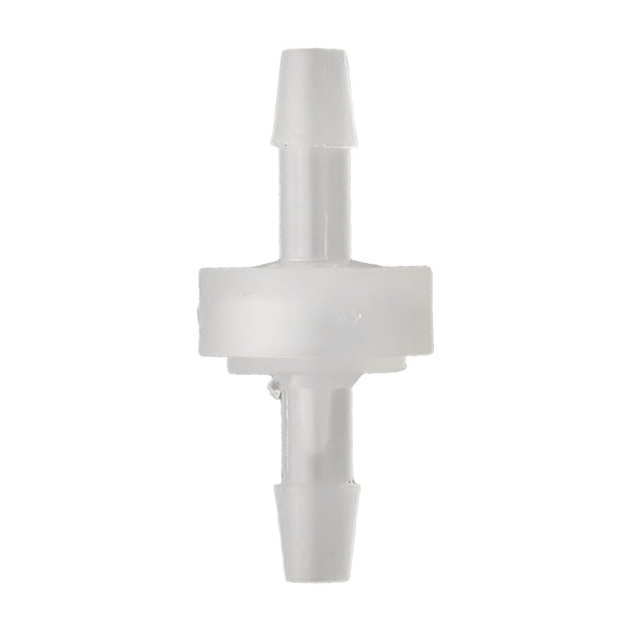 1Pcs Plastic One-Way Non-Return Fluids Check Valve For Fuel Gas Liquid Home Improvement Parts Diameter 3-12mm White Check Valve