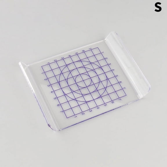 1Pcs Polymer Clay Tools Clay Diy Tool Clear Acrylic Sheet Clay Roller Backing Board Grid For Pottery Plasticine Shaping