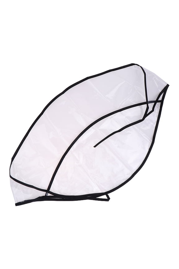 1Pcs Protect Hairstyle Rain Hat Plastic Bonnet For Women And Lady Clear Keep You Hair Looking Perfect Even After A Rain Shower