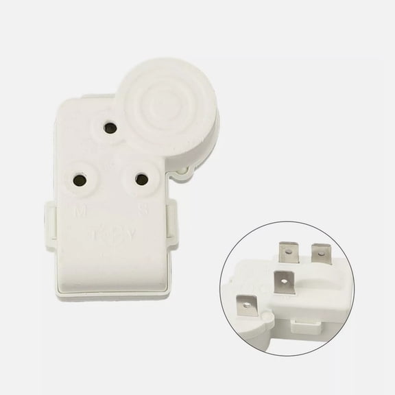 1Pcs Ptc Starter Relay For Refrigerator Compressor Overload Protector Plastic Construction Zhb35-120P15 Beu Lightweight Design