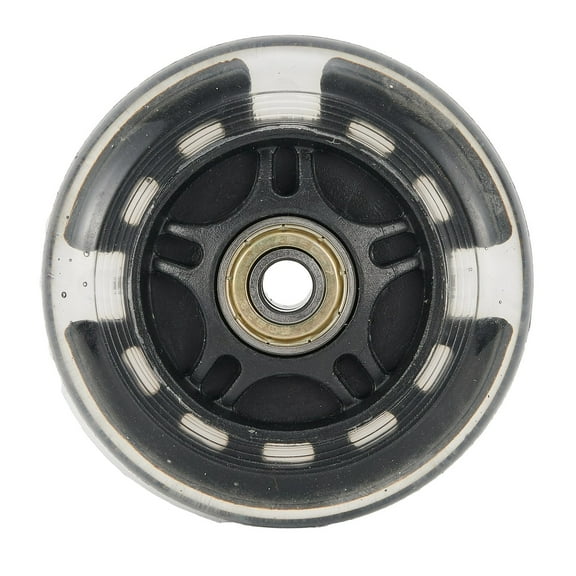 1Pcs Pu Led Flash Wheel Flashing Lights Back Rear Abed For Scooter Mini For Scooters 80Mm And 22Cm In Diameter