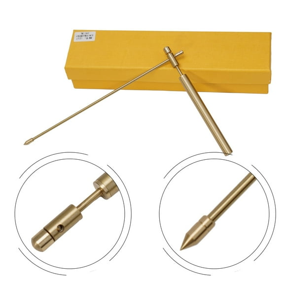 1Pcs Pure Copper Metal Dowsticks For Treasure Hunting Divination Tools Gold Copper Probe Water Rods Divination Tool