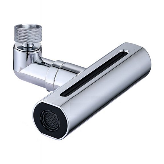 1Pcs Real Waterfall Kitchen Faucet Extension Adapter 720Swivel 4Mode Multifunctional Waterfall Bubbler,B