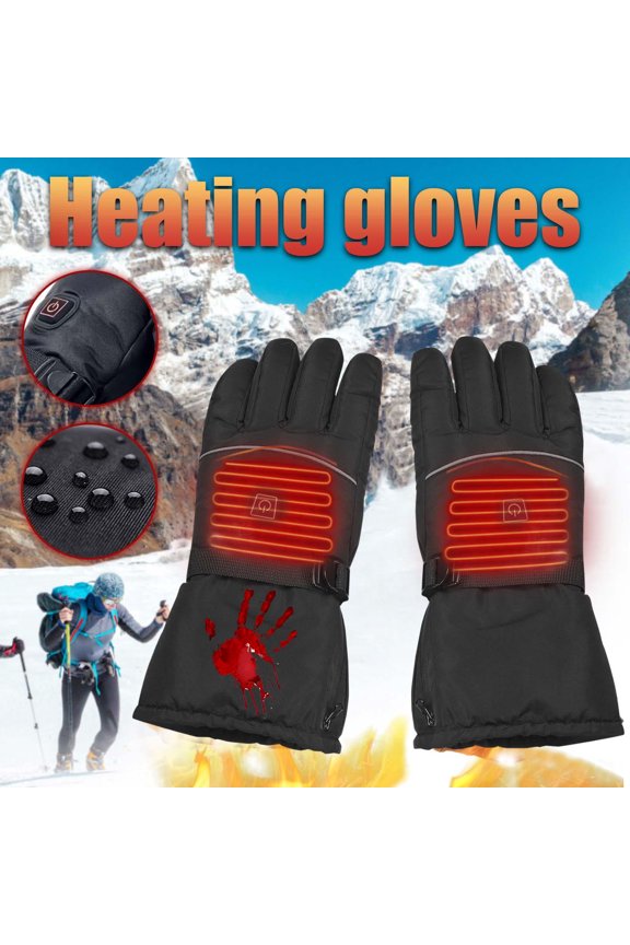 1Pcs Rechargeable Heating Gloves Under $5! Kadlawus Heated Gloves Rechargeable with Lithium Battery, Women's Thermal Gloves for Arthritis, Touchscreen Compatible Finger Tips