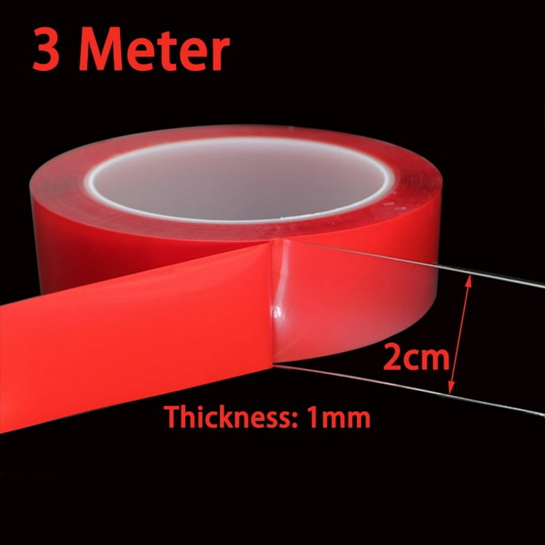 Double Sided Tape, Waterproof Mounting Tape Heavy Duty, Made