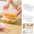 thumbnail image 1 of 1Pcs Refrigerator Storage Box under $5! Yrmaups Rectangular Refrigerator Storage Container, Airtight Food Box with Lid for Freezer Fridge, BPA-Free Plastic Organizer for Fruits Vegetables, Leftovers, 1 of 9