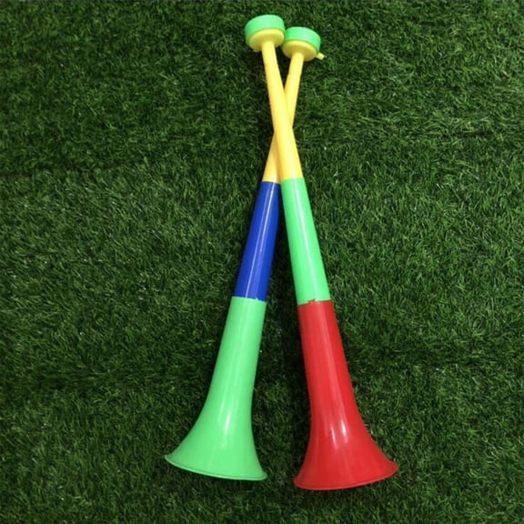 1Pcs Removable Football Stadium Cheer Horns Cheerleading Horn , 3-Section Telescopic Large Size 60Cm Long Cheer Horn With Loud Sound, Perfect,Random color