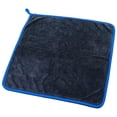 thumbnail image 1 of 1Pcs Reusable Microfiber Cleaning Cloths for Bathroom Kitchen Car Household (16X16In) Black8, 1 of 8