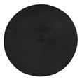 thumbnail image 1 of 1Pcs Round Placemats,14.96" Cotton Woven Table Mats,Non Slip Heat Resistant Place Mats,Washable Dining Table Mats,Kitchen Hot Pads,Farmhouse Decor,Wedding and Holiday Use(Black), 1 of 9